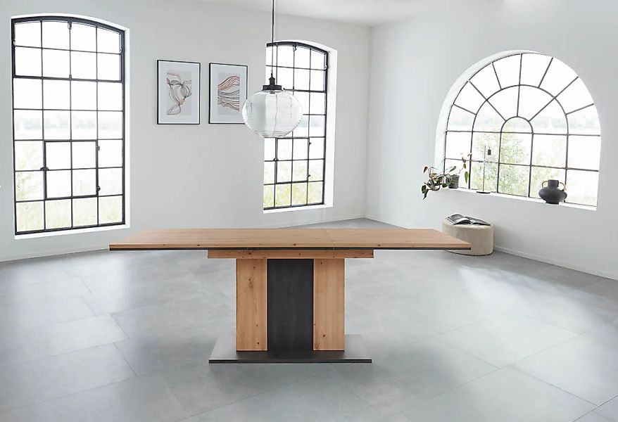 HELA Esstisch "Atlanta T" Ausziehbar von Breite 160-210 cm günstig online kaufen