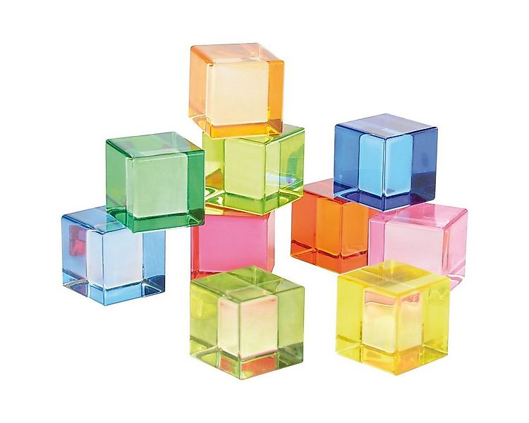 EDUPLAY Lernspielzeug Acryl Steine je 2,5 x 2,5 x 2,5 cm günstig online kaufen