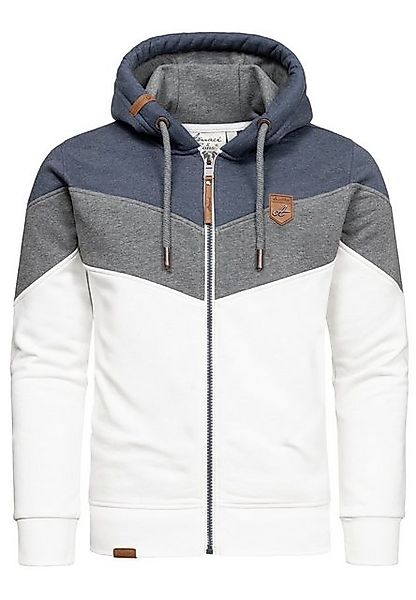 Amaci&Sons Kapuzenpullover ARDMORE Sweatjacke im Block-Design günstig online kaufen
