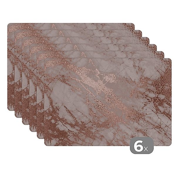 MuchoWow Platzset Marmor - Rosa - günstig online kaufen