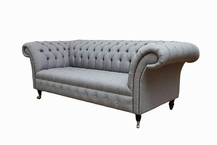 JVmoebel Chesterfield-Sofa HANDGEFERTIGTES CHESTERFIELD DREISITZIGES SOFA, günstig online kaufen