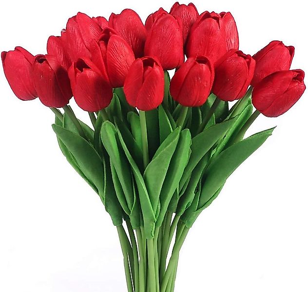 Kunstblume Kunstblume Künstliche Blume Gefälschte Tulpen Blumen Blumensträu günstig online kaufen