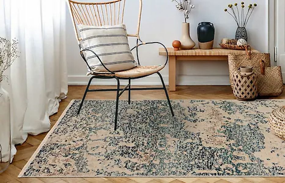 Kayoom Teppich »Charu 300«, rechteckig, 3,5 mm Höhe günstig online kaufen