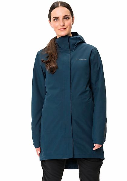 VAUDE Funktionsmantel "WOMENS CYCLIST PADDED PARKA II", (1 tlg.), wattiert günstig online kaufen