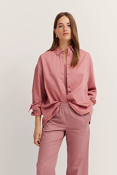 bugatti Hemdbluse aus Baumwoll-Satin günstig online kaufen