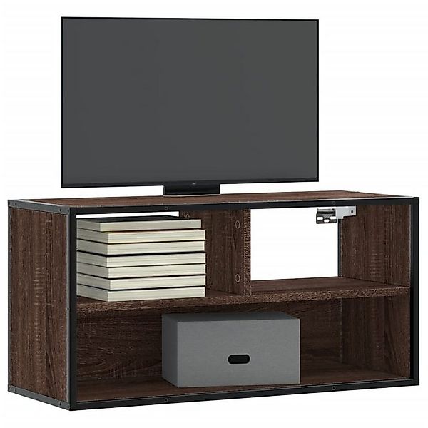 vidaXL Schrankmodule TV-Schrank Braun Eiche 80x31x39,5 cm Holzwerkstoff und günstig online kaufen