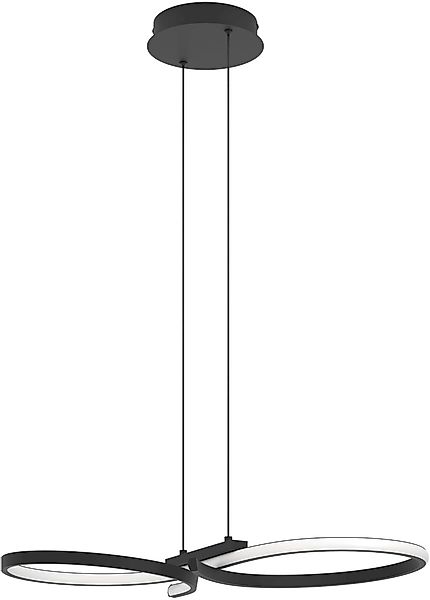 EGLO Hängeleuchte »Serpins Hängelampe, Pendellampe, Metall und Kunststoff, günstig online kaufen