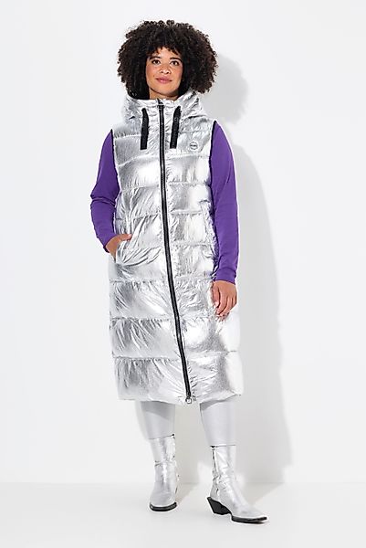 Angel of Style Steppweste Long-Steppweste Lack-Optik günstig online kaufen