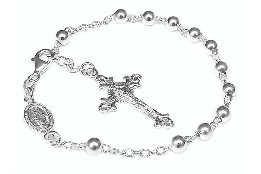 Silberkettenstore Silberarmband Rosenkranz Armband Alejandro - günstig online kaufen