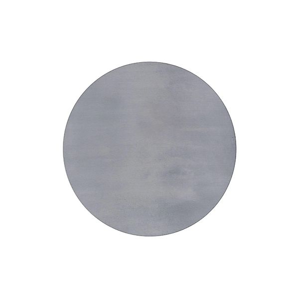 Floornovo Kurzflor Teppich Nr. 250 Rund Einfarbig Durchmesser 117 cm günstig online kaufen