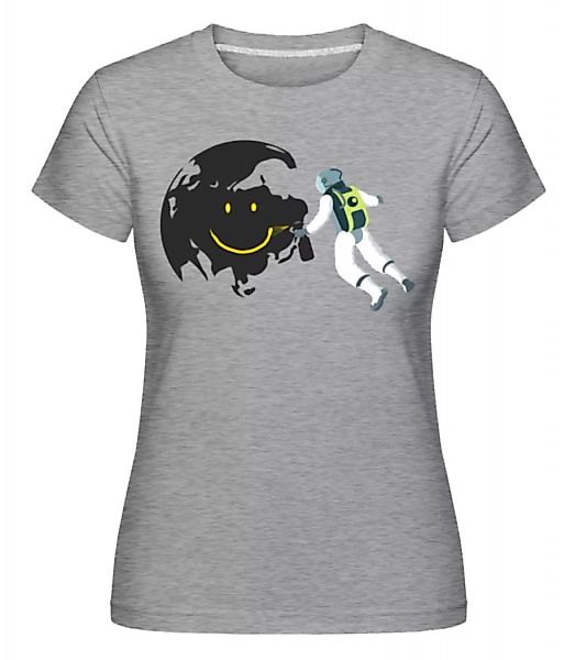 Lächelnder Mond · Shirtinator Frauen T-Shirt günstig online kaufen