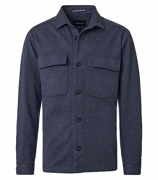 VENTI Langarmhemd "VENTI Hemdjacke uni" günstig online kaufen