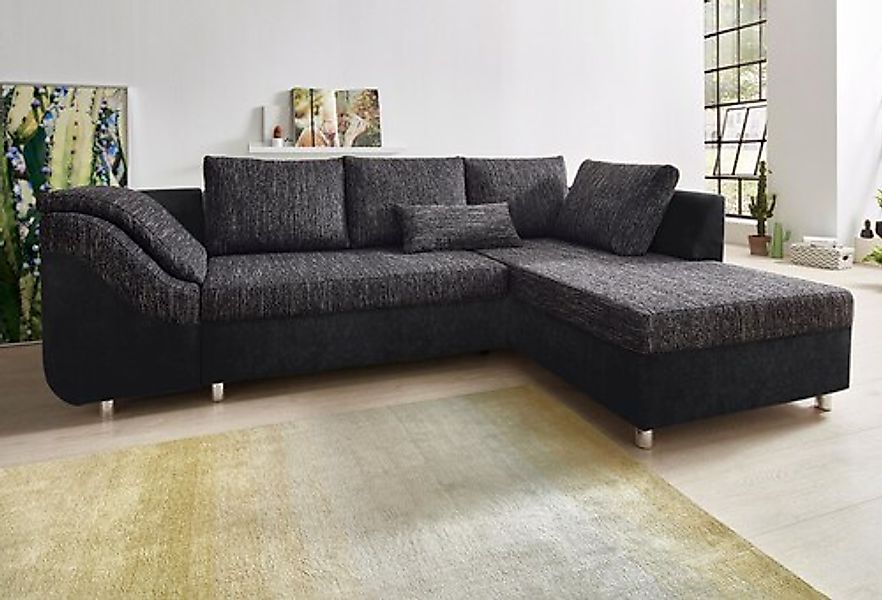 COLLECTION AB Ecksofa »Sally L-Form« mit und ohne Bettfunktion, inklusive l günstig online kaufen