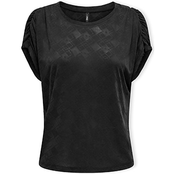 Only  Blusen Top Free Life S/S - Black günstig online kaufen