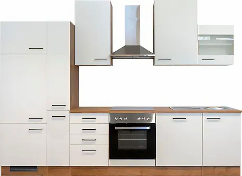 Flex-Well Küchenzeile »Vintea« wahlweise mit E-Geräten, Gesamtbreite 310 cm günstig online kaufen