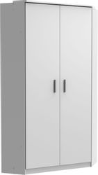 Wimex Eckkleiderschrank "Tromo" mit Hochglanz-Front, verchromte Leisten und günstig online kaufen