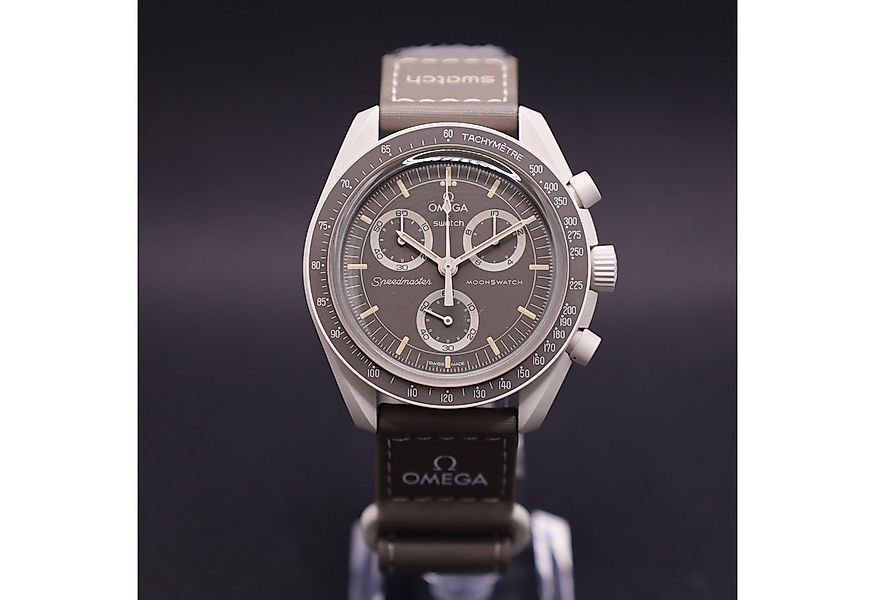Swatch Chronograph Swatch Omega Bioceramic Moonswatch Mission on Earth - De günstig online kaufen