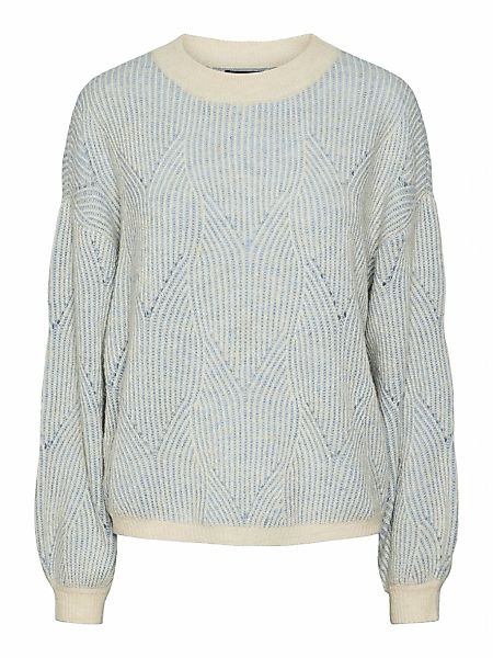 pieces Rundhalspullover PCJENNA LS O-NECK KNIT günstig online kaufen