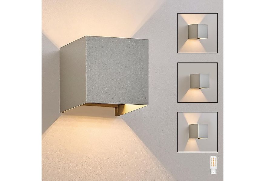 Nettlife LED Wandleuchte innen Modern Up Down Strahl G9, LED fest integrier günstig online kaufen