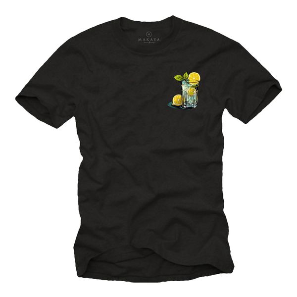 MAKAYA T-Shirt Herren Gin Tonic Gläser günstig online kaufen