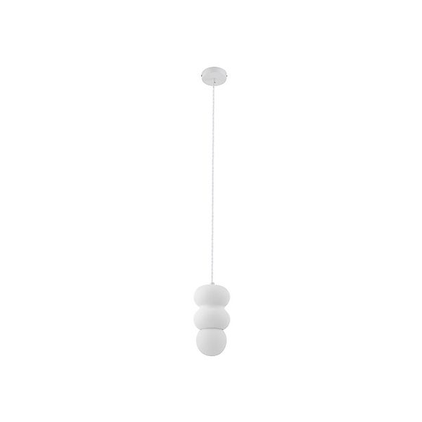 Lindby Pendelleuchte Nielson 10031095 Modern in Weiß aus GipsTon 1-flammig günstig online kaufen