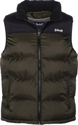 Schott NYC Steppweste mit dezenter Logostickerei günstig online kaufen