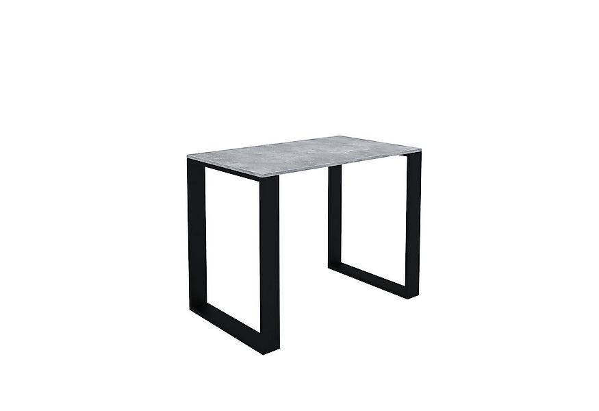 AKKE Esstisch, Esszimmertisch LOFT Schwarze Beinen Küchentisch Bürotisch 2m günstig online kaufen