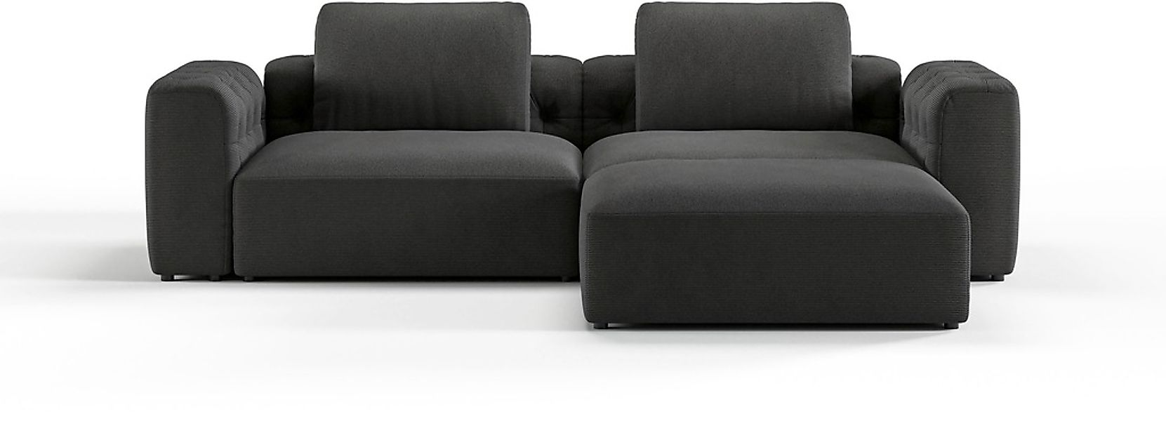 RAUM.ID Ecksofa »Cushid L-Form«, Modulset, bestehend aus 3 Teilen günstig online kaufen