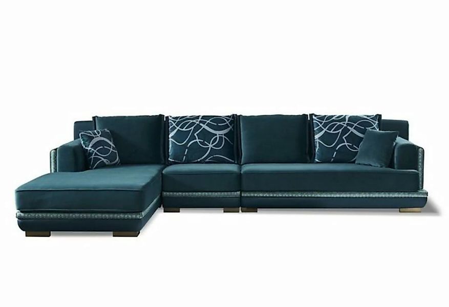 JVmoebel Ecksofa, Wohnlandschaft L Form Ecksofa Couch Design Polster Textil günstig online kaufen