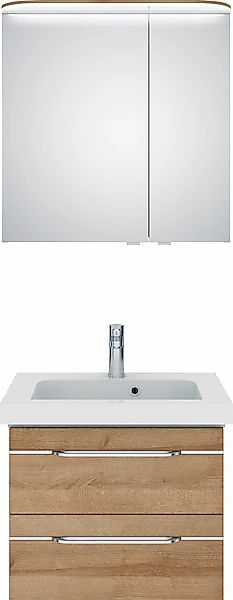 Saphir Badmöbel-Set »Balto Sprint 2-teilig, Mineralmarmor-Waschtisch mit LE günstig online kaufen