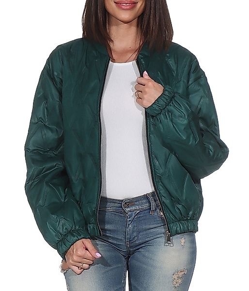 simaranda Bomberjacke leichter Blouson Übergangsjacke kurz günstig online kaufen