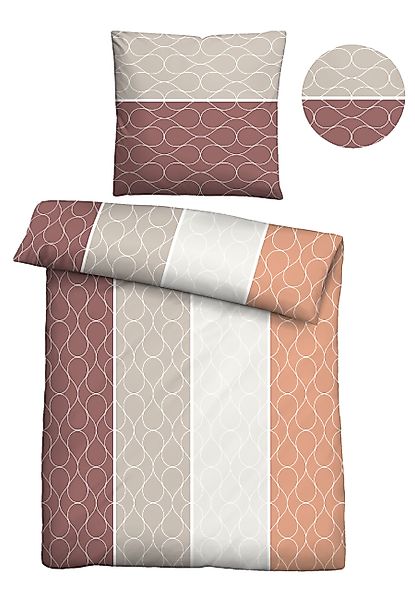 Castell - Markenbettwäsche Bettwäsche 0351108, Biber, günstig online kaufen