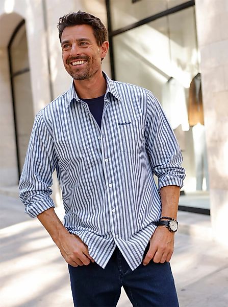 Marco Donati Langarmhemd günstig online kaufen