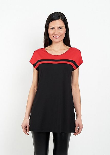 Seidel Moden T-Shirt Long-Top mit Colorblocking - MADE IN GERMANY günstig online kaufen