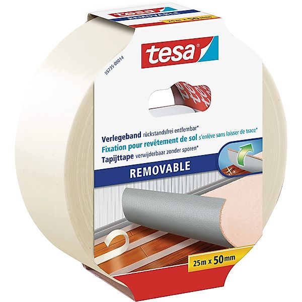 tesa Verlegeband tesa Verlegeband 25 m x 50 mm, gewebeverstärkt günstig online kaufen