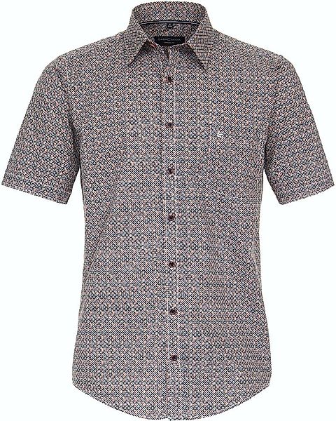 Casa Moda Short Sleeve Freizeithemd Druck Mehrfarbig - Größe XL günstig online kaufen
