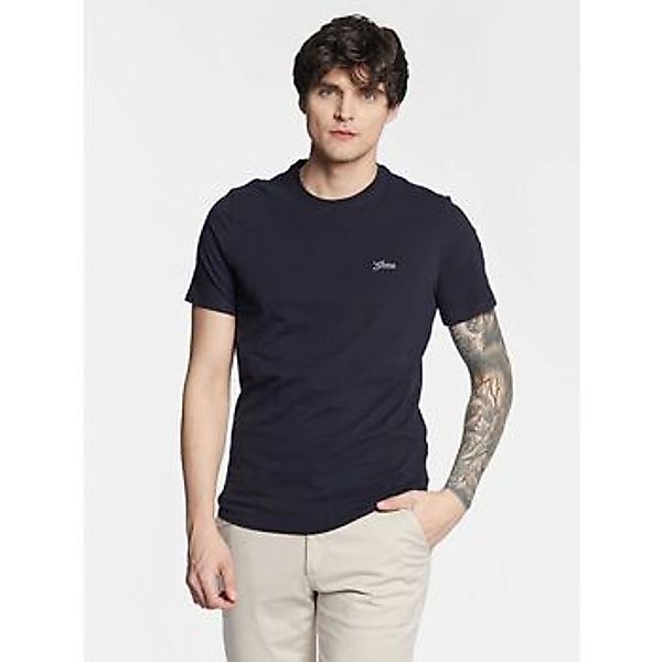 Guess  T-Shirts & Poloshirts M3GI70 KBMS0 BASIC PIMA-G7V2 SMART BLUE günstig online kaufen