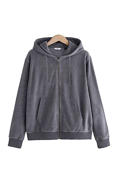 Next Kapuzenpullover Frottee-Hoodie mit durchgehendem Reißverschluss günstig online kaufen