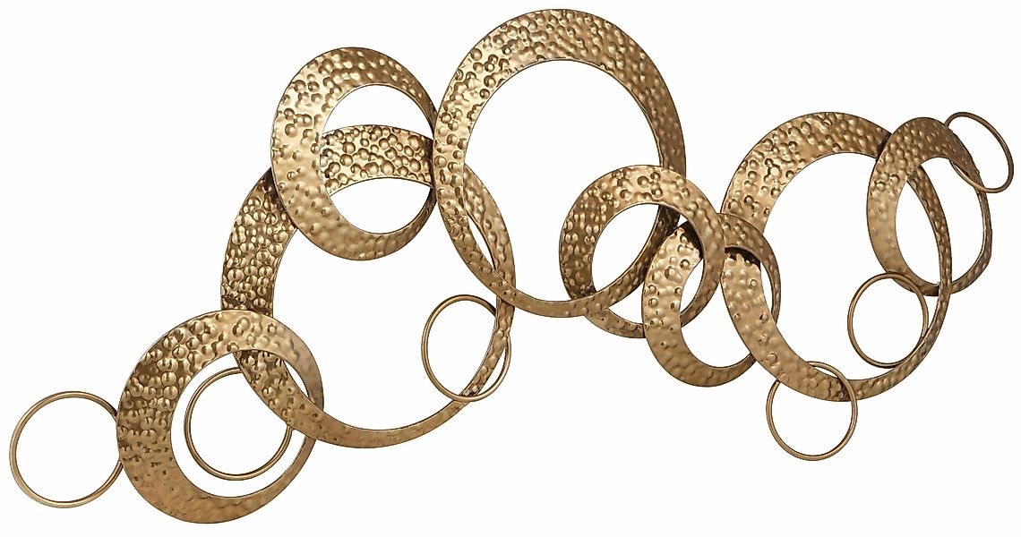 Leonique Wanddekoobjekt Kreise, Wanddeko, aus Metall günstig online kaufen