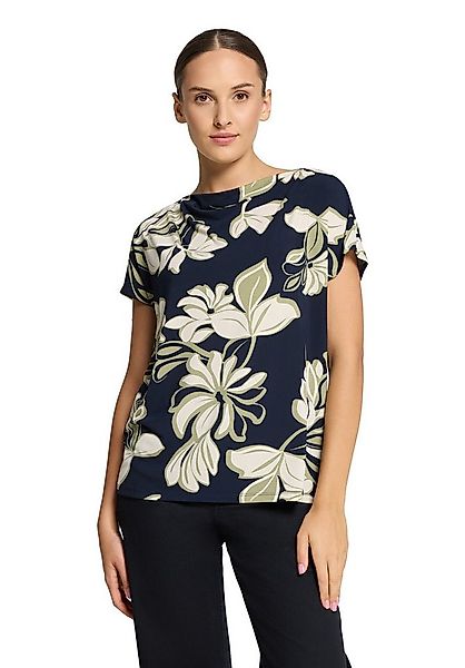 Betty Barclay Kurzarmshirt Damen mit Wasserfallausschnitt (1-tlg) günstig online kaufen