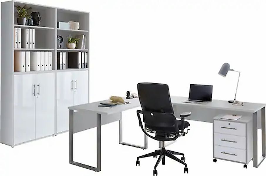 BMG Möbel Büromöbel-Set "Tabor", (Set, 6 tlg.) günstig online kaufen