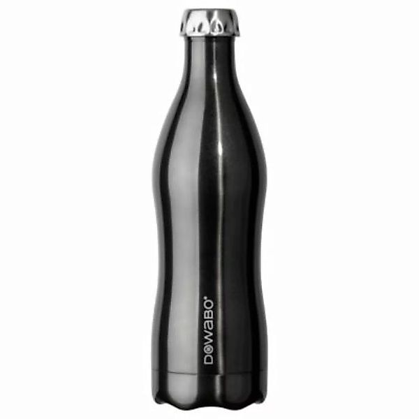 DOWABO® Isolierflasche Trinkflasche black 750ml schwarz günstig online kaufen