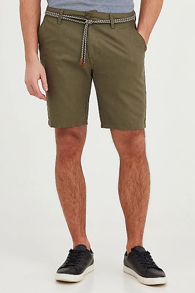 Blend Leinenhose "BHMennok" Leinen Shorts mit Stoff Gürtel günstig online kaufen