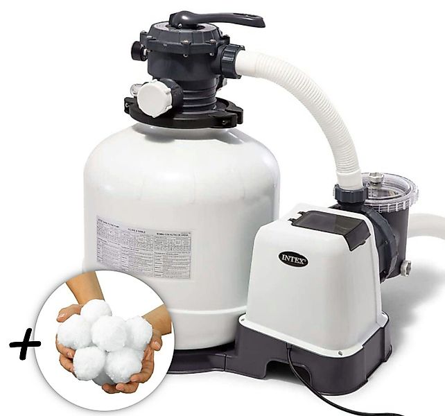 Intex Sandfilteranlage RCD Sandfilterpumpe (12m³l/hr, bis günstig online kaufen