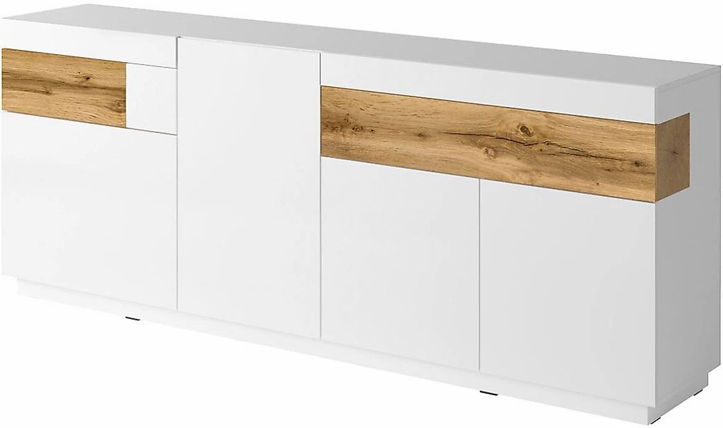 OTTO home Sideboard "SILKE" Breite 218, 5 cm günstig online kaufen