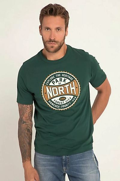 JP1880 T-Shirt T-Shirt Halbarm North Print Rundhals bis 8 XL günstig online kaufen