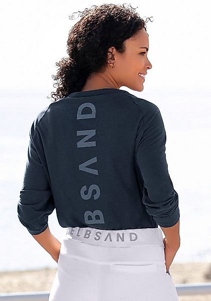 Elbsand Longsleeve "Tinna", mit Logodruck hinten, Langarmshirt aus Baumwoll günstig online kaufen