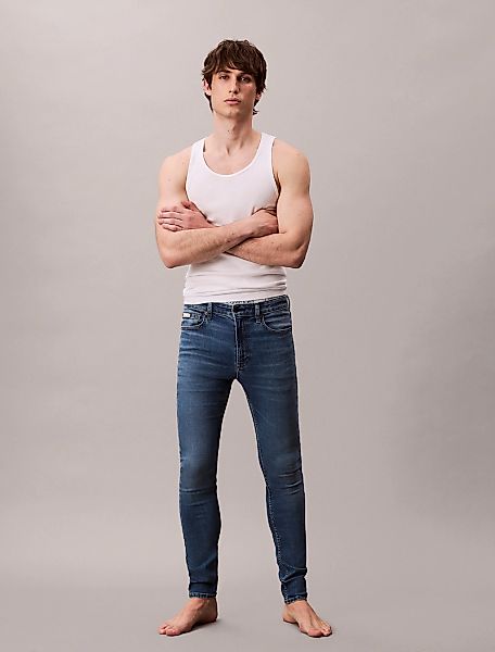 Calvin Klein Jeans Skinny-fit-Jeans "SKINNY JEAN REGEN", Mit Gürtelschlaufe günstig online kaufen