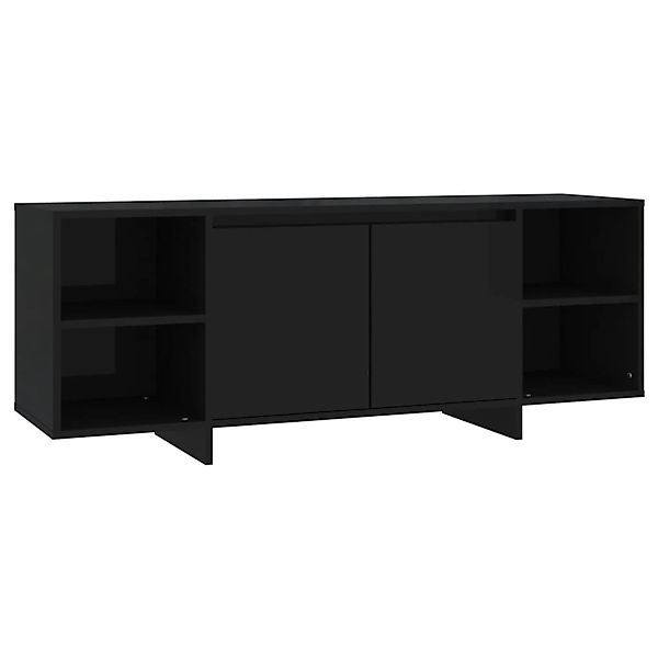 Vidaxl Tv-schrank Schwarz 130x35x50 Cm Spanplatte günstig online kaufen