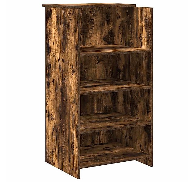 vidaXL Schreibtisch Empfangstheke Räuchereiche 55x50x103,5 cm Holzwerkstoff günstig online kaufen
